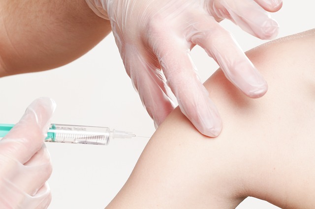 očkování do ruky
